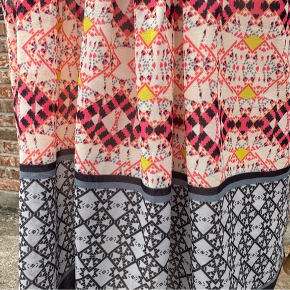 Anthropologie HD in Paris Red and Pink Blouse / 2 / Excellent condition - Picture 7 of 17